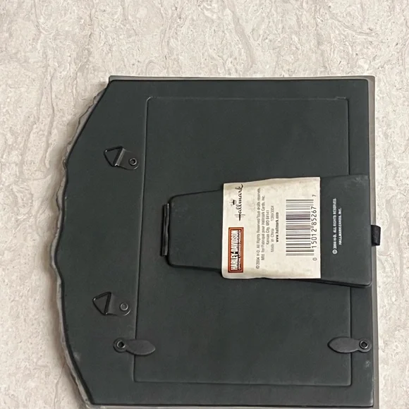 2004 Hallmark Authentic Harley Davidson Photo Frame Metal & Stone Slate 4x6 - Picture 4 of 4